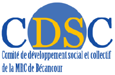 Logo du Comité de développement social et collectif de la MRC de Bécancour.