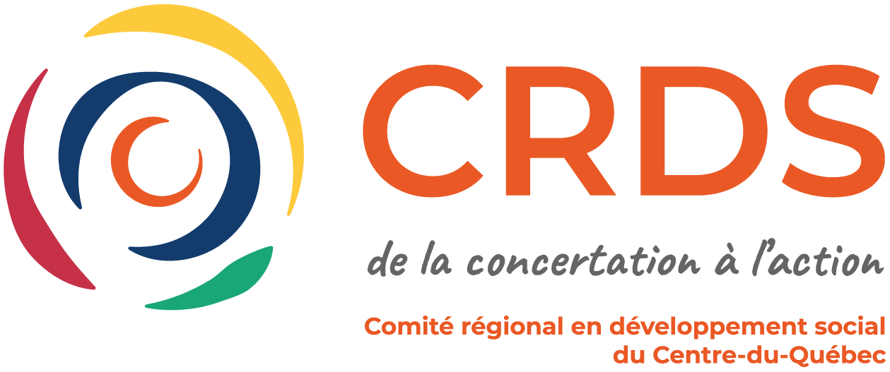 Logo du Comité régional en développement social du Centre-du-Québec